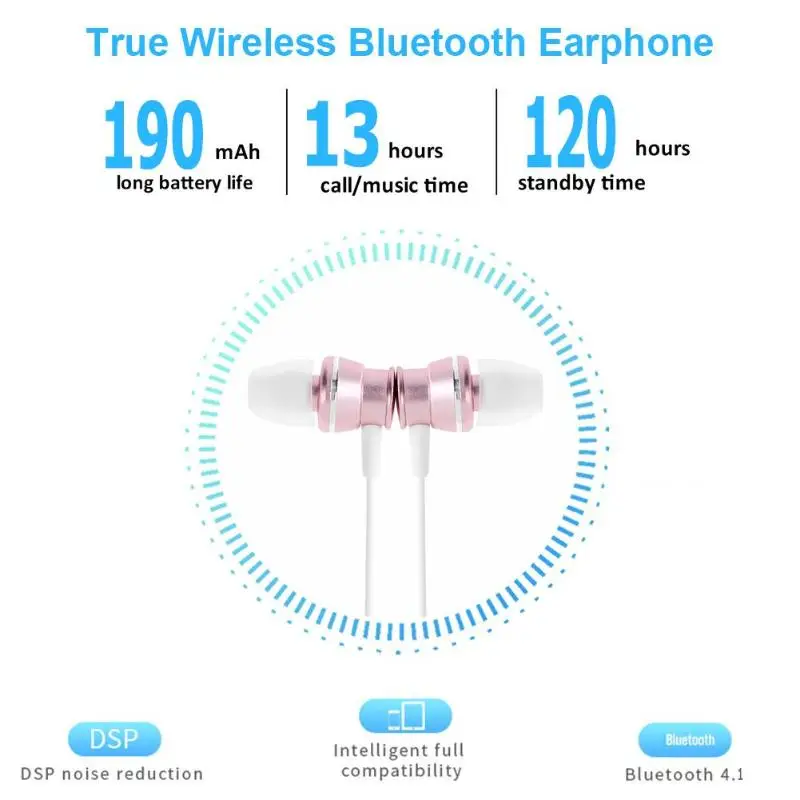 G6 bluetooth стерео наушники с шейным Беспроводная гарнитура микрофоном|Наушники и