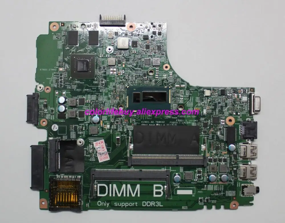 Натуральная CN-0NJ6T0 0NJ6T0 NJ6T0 w I3-4010U Процессор GT740/2G GPU ноутбук материнская плата для