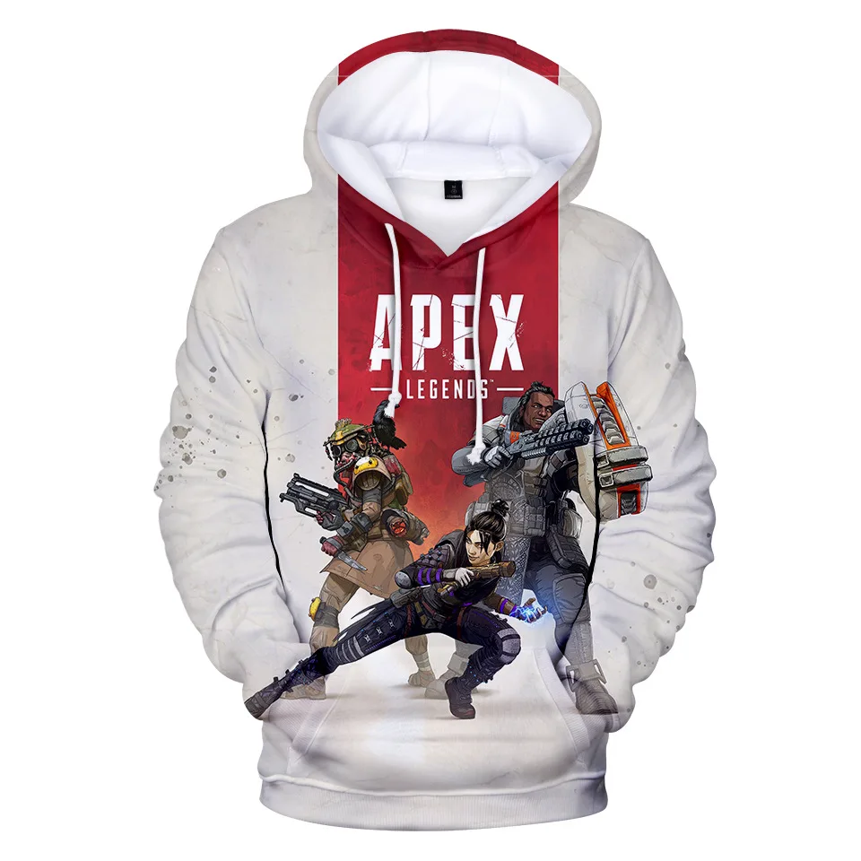 Новые 3D толстовки Apex Legends для мужчин и женщин осень 2019 модная новинка худи с