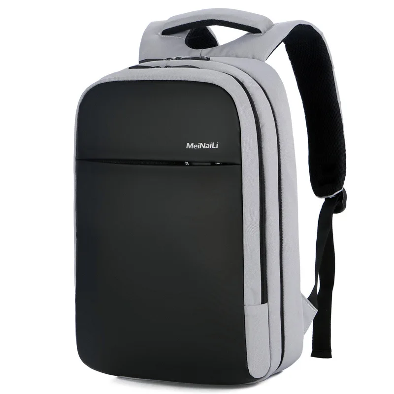 BZIXILUOxford Bagpack2019 деловая Мужская и сумка тренд для ноутбука с usb портом зарядкой
