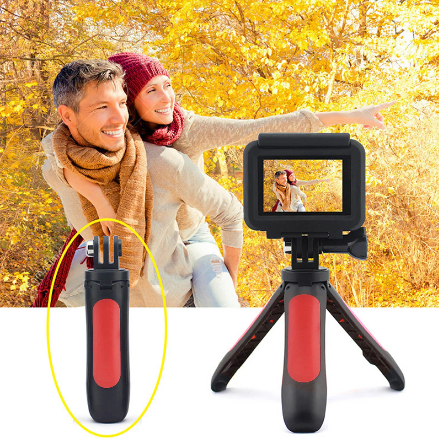 Мини штатив Gosear удлинитель для камер SJCAM Xiaomi Yi Gopro Hero|Штативы| |