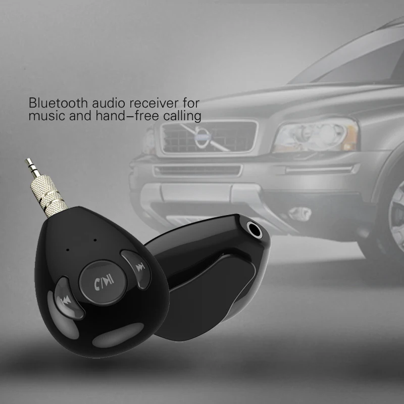 Беспроводной автомобильный bluetooth приемник ANLUD комплект громкой связи 3 5 мм разъем
