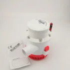 Трюмный насос для лодок, Электрический Трюмный насос, 24 В, 12 В постоянного тока, байдарка, 12 вольтовый морской, 150020003000 Галч, 3700GPH