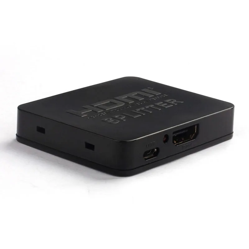 Новый 2 выхода 1 вход HDMI Сплиттер Усилитель Переключатель коробка концентратор