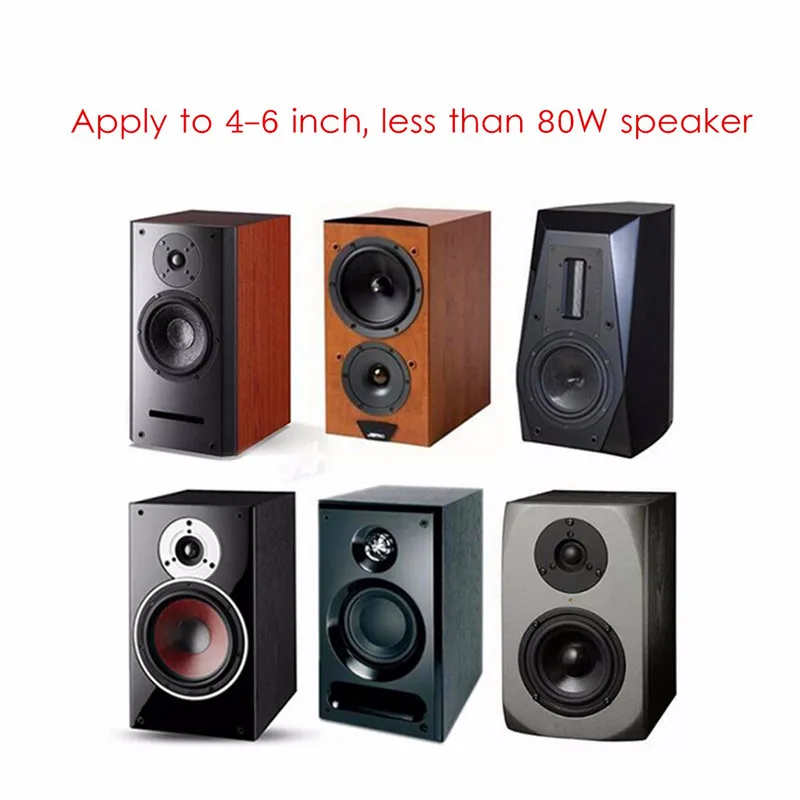 LEORY динамик с частотным разделителем 2 сторонний тройной бас книжная полка звук