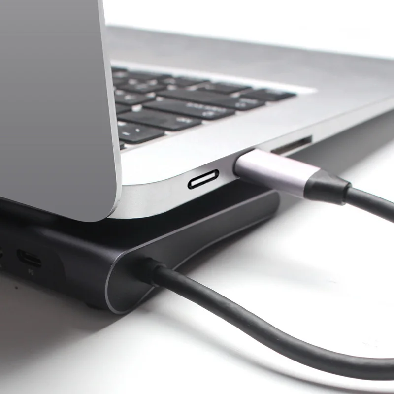 TTKK ULT BEST 10 в 1 3 usb порта Type C концентратор док станция Поддержка 5 мм аудио 4K x 2K Hdmi Vga