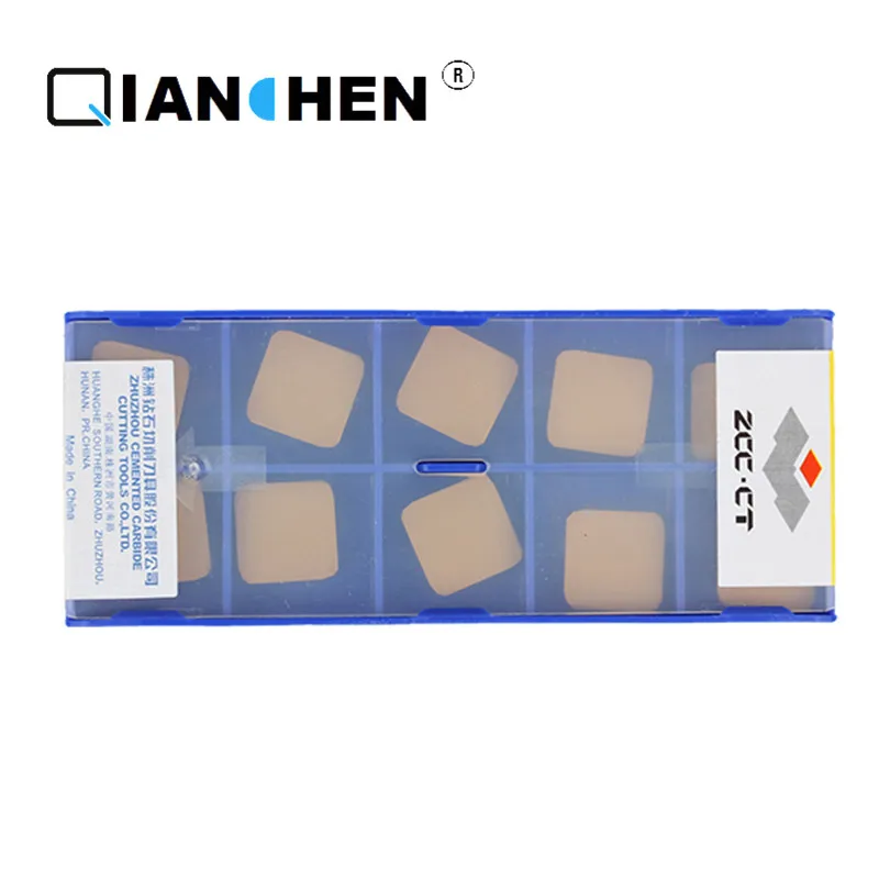 

Оригинальные ZCCCT 10 шт. высококачественные Высокопроизводительные высокопрочные CNC промышленные SPKN1203EDSKR YBC301 карбидные вставки