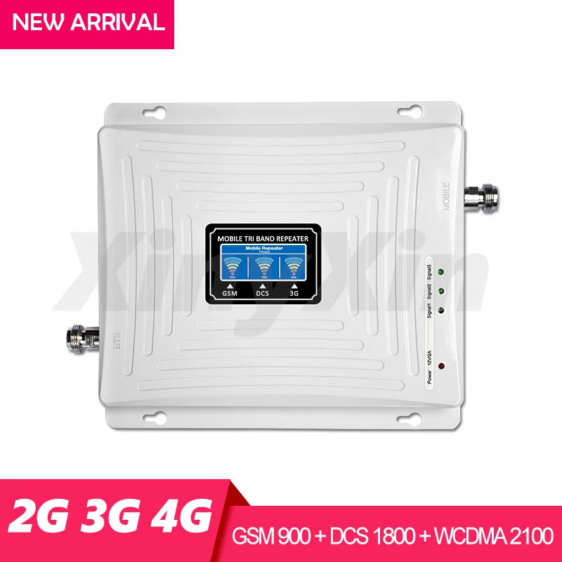 Усилитель сотовой связи 2g 3g 4g GSM 900 4G LTE 1800 3G UMTS WCDMA 2100 МГц мобильного сигнала