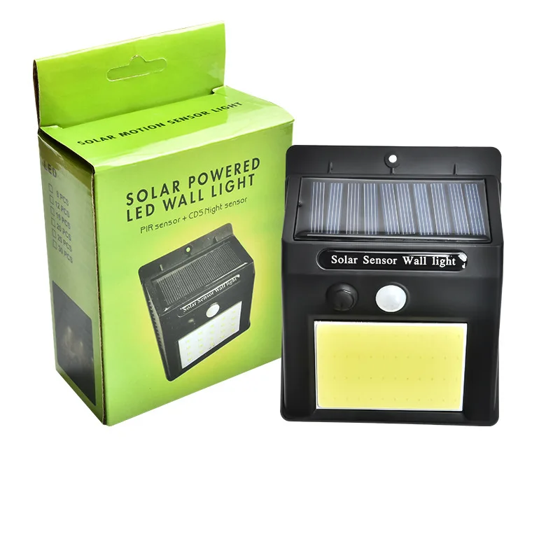 DE. SOUL человеческое тело Солнечный COB индукционный настенный светильник 48LED
