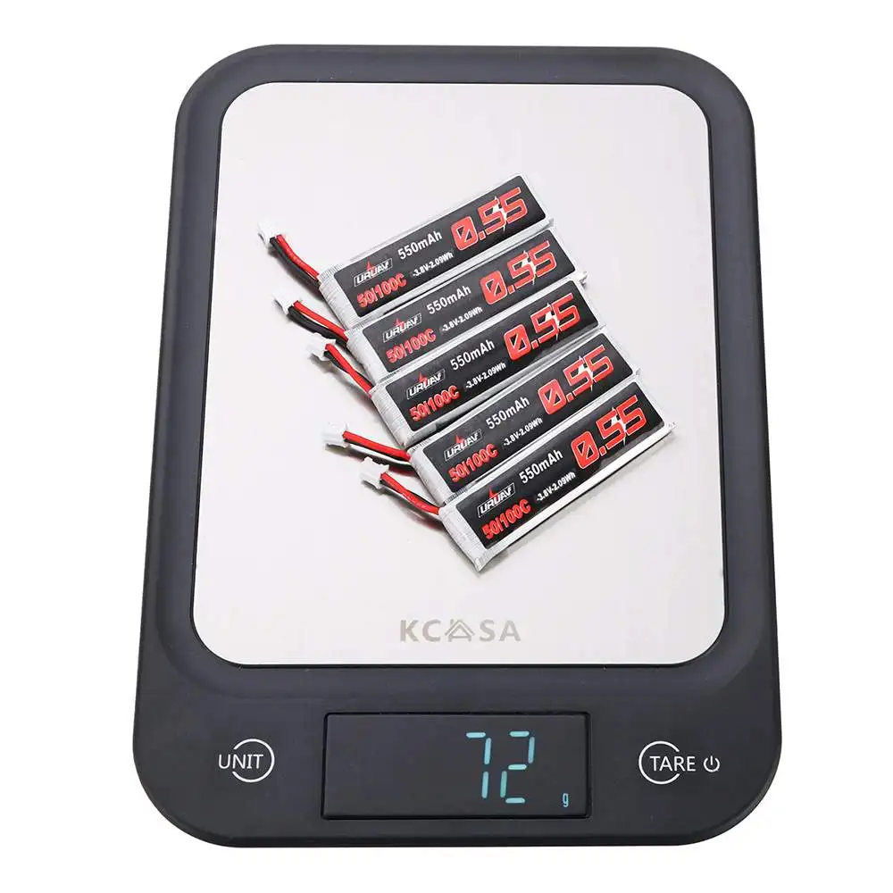 5 шт. уруав 3 8 в 550 мАч 50/100C 1S HV 4 35 V PH2.0 Lipo батарея для Emax Tinyhawk Kingkong/LDARC крошечные
