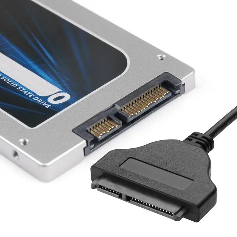 Высокое качество USB 3 0 для SATA Кабель-адаптер 6 Гбит/с Поддержка 2 5 дюймов внешний SSD