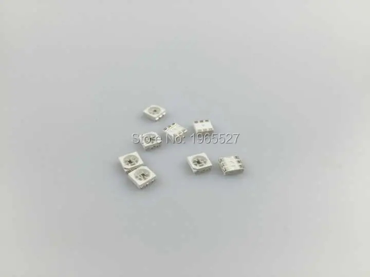 APA107 светодиодный чип 5050 SMD RGB APA102 6 контактов встроенный IC (обновление APA102) DC5V вход 0