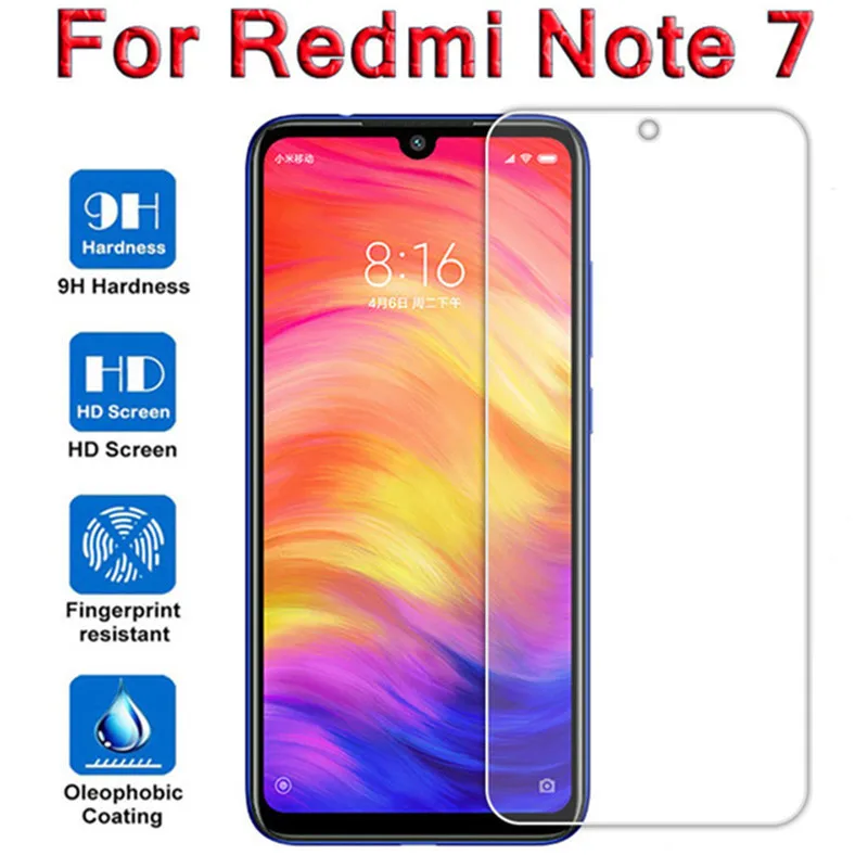 Защитное стекло Redmi Note 7 для Xiaomi Mi A2 Lite 8 6 5 Pro Защитная пленка экрана Xaomi стеклянная