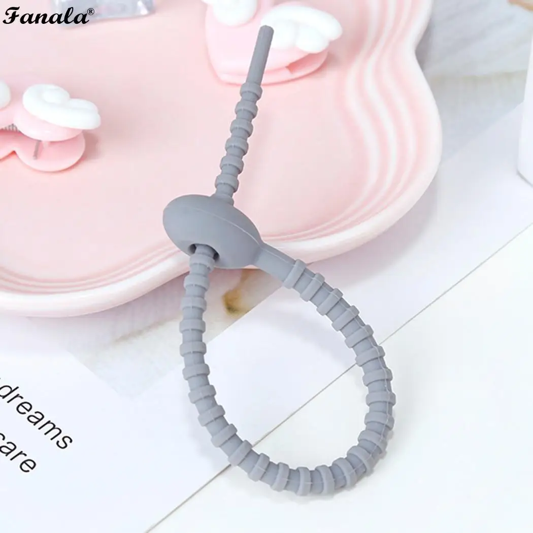 Multi functional Silicone печать для еды Tie Rope желтый красный розовый оранжевый серый зеленый