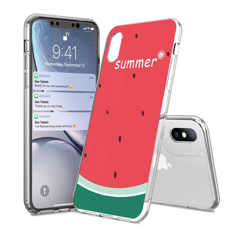 Lovebay Телефон чехол для iPhone 6 6s 7 8 Plus X XR XS Макс 5 5S SE модные Летнее платье с героями