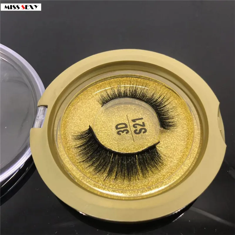 Misssexy lash натуральные 3D норковые накладные ресницы толстые Искусственные ручной