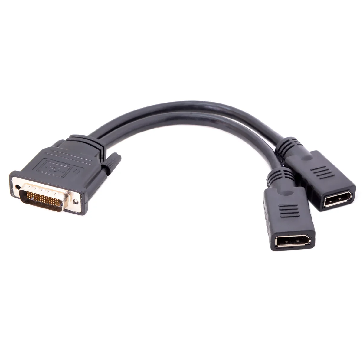 

CY DMS-59Pin Male to Dual DP Displayport Female Splitter Extension Cable for PC Graphics Card
