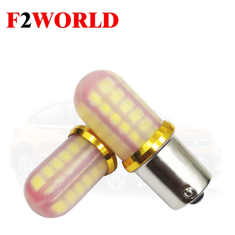 Из 2 предметов автомобиля светодиодная лампа силиконовые светодиодные S25 1156 48SMD