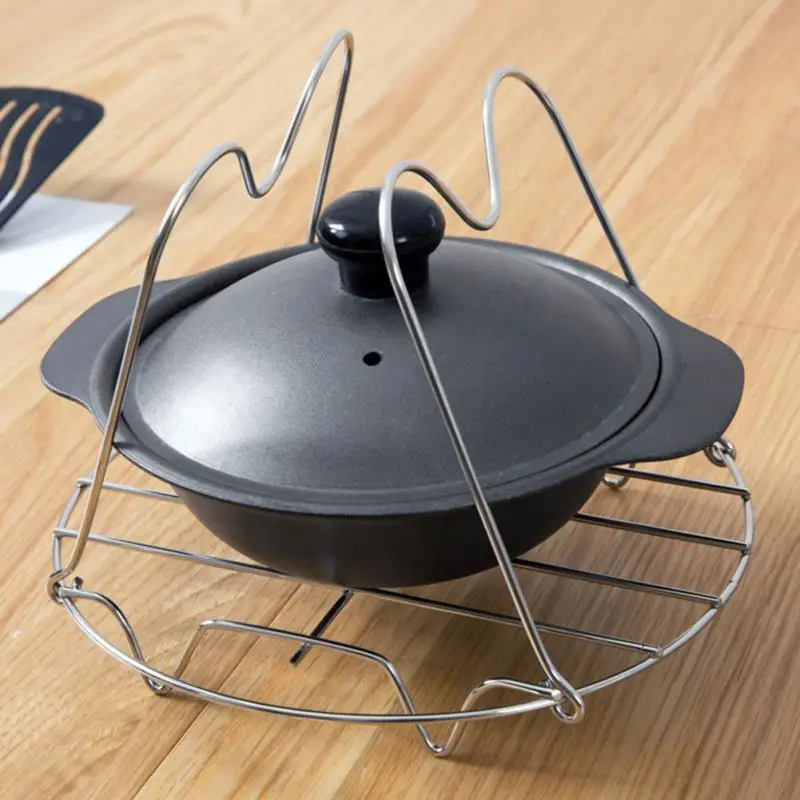 С ручкой бабочкой Сковорода Из Нержавеющей Стали Для мгновенных кастрюль