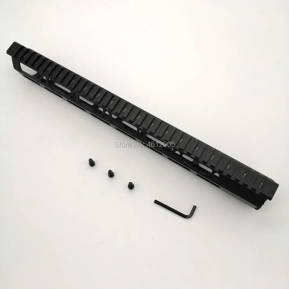 15 дюймов Пикатинни mlok поручни один реечное трубчатое цевье ar handguard Quad Rail для AEG M4 M16