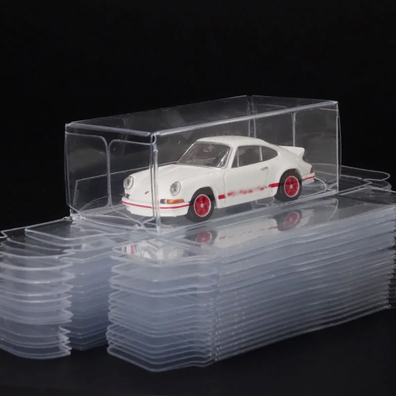 20PCS For 1:64 Scale Model Car Toy Display Box Transparent Storage Holder Case G |