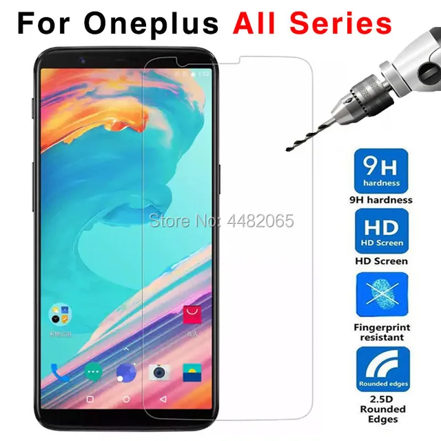 Защита экрана для Oneplus 5t One Plus 6 5 3 3t 1 защитная пленка из закаленного стекла