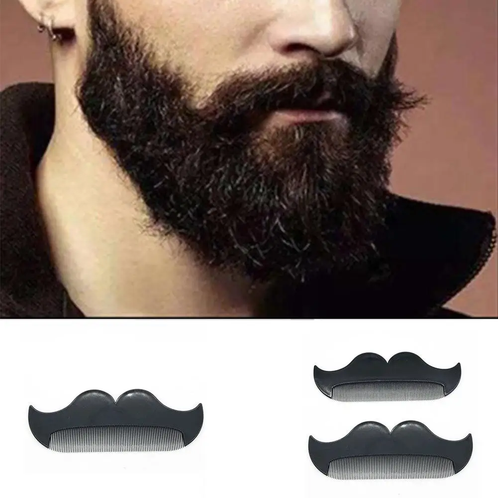 

BellyLady в форме усов расческа Антистатическая щетка для усов джентльменский инструмент для придания формы волосам