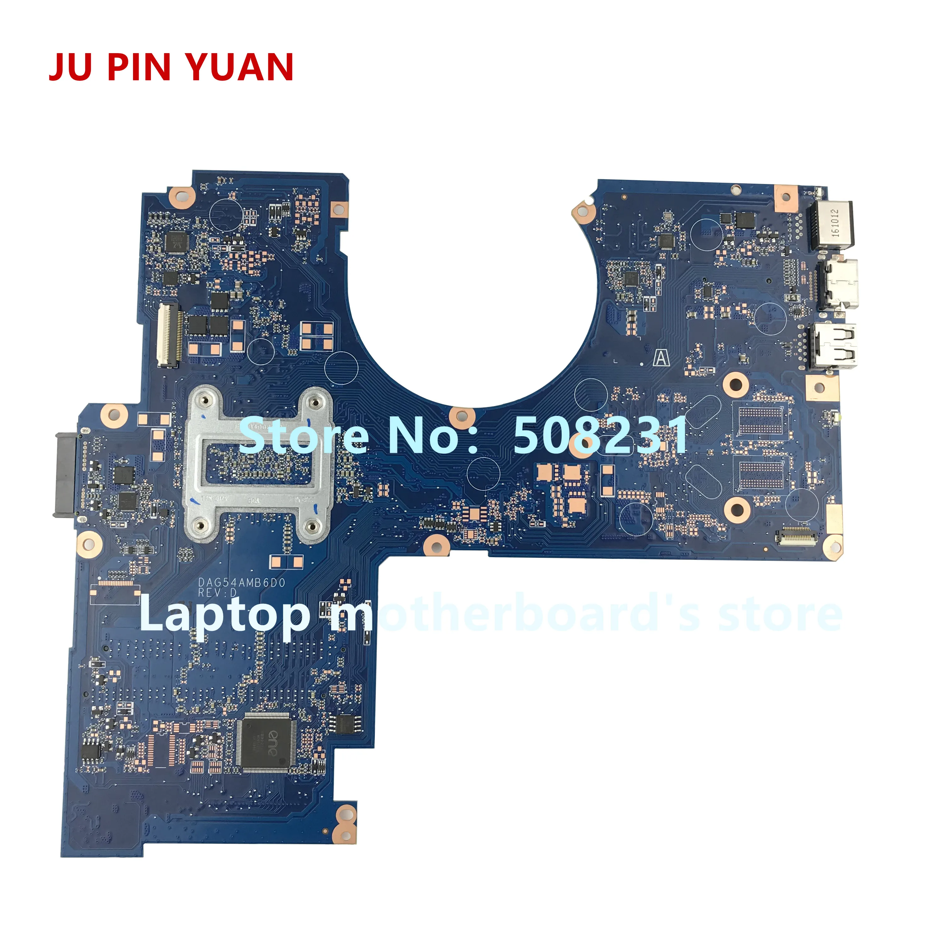 JU PIN YUAN 862978 501 601 G54A DAG54AMB6D0 для ноутбука HP Pavilion 15 AW|Материнские платы ноутбуков| |