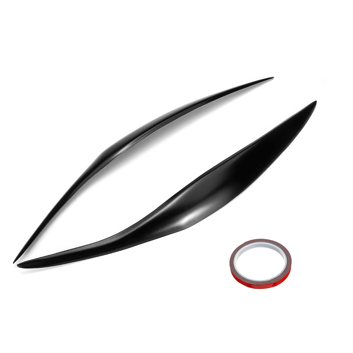 Пара автомобильных фар Накладка для бровей наклейка из стекловолокна головная