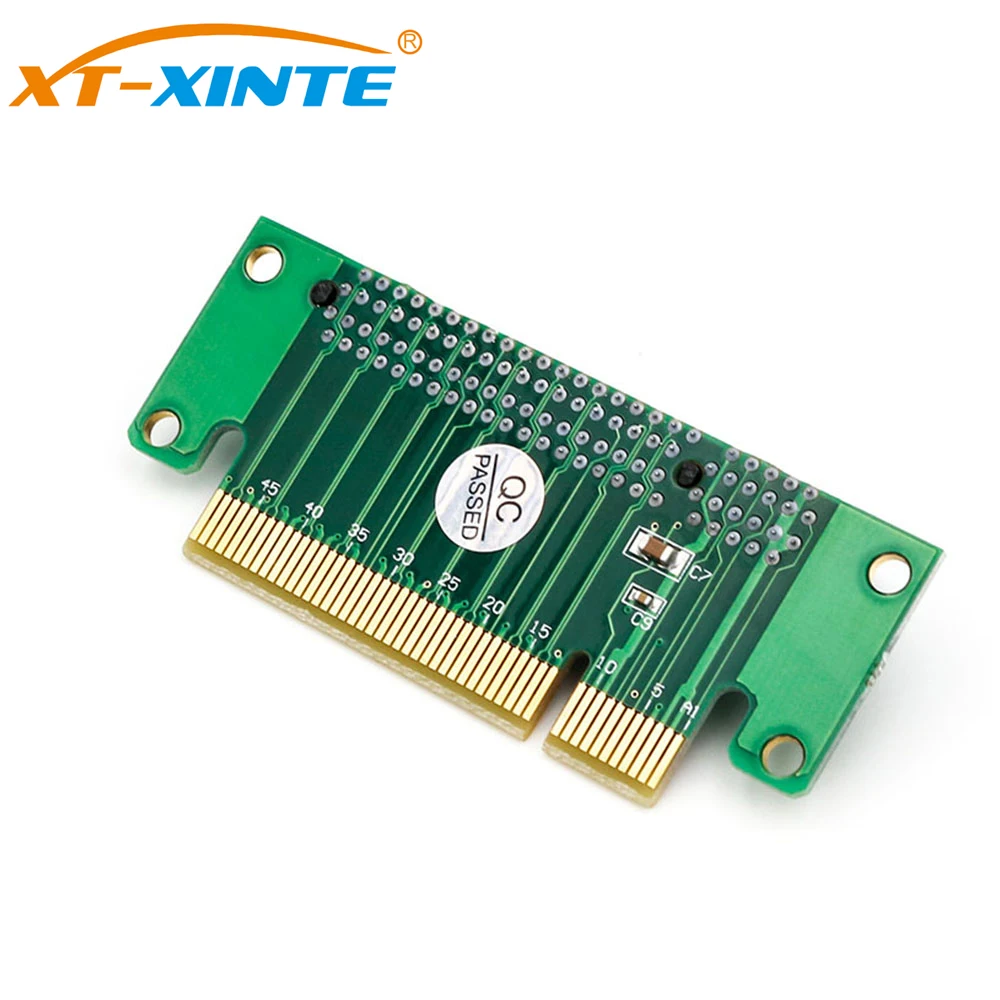 Переходная карта PCI Express 8x переходная с левым углом 90 градусов КОМПЬЮТЕРНЫЙ