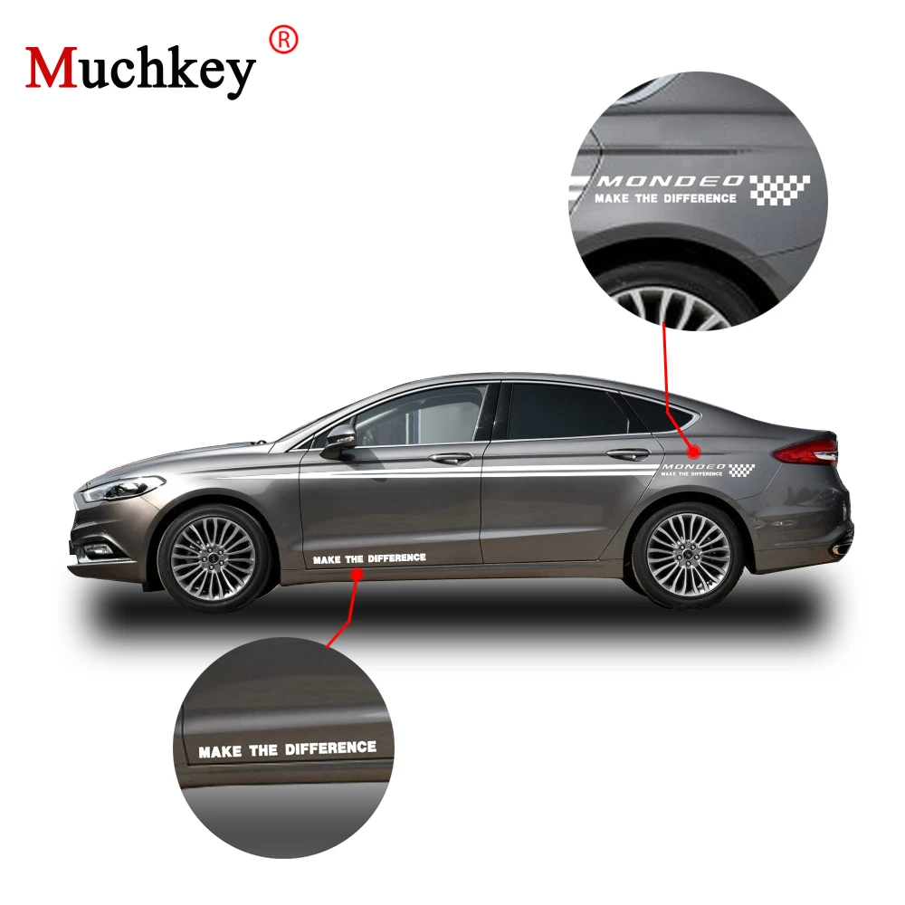 Автомобильные аксессуары наклейка на автомобиль для Ford Mondeo боковая кузов