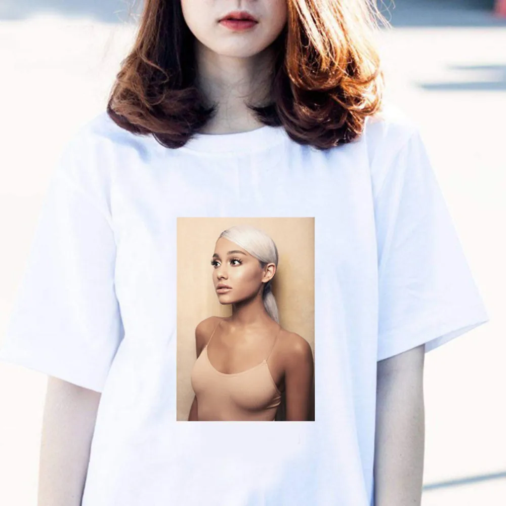 Горячая Ариана Гранде альбом подсластитель печати Футболка женская | Женская