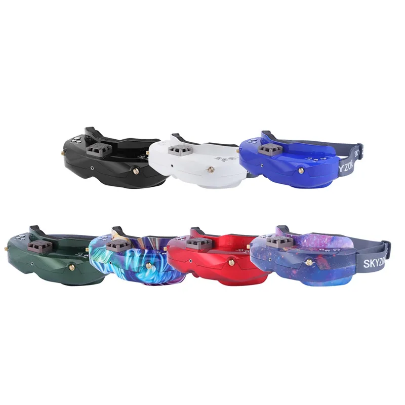 SKYZONE SKY02X 5 8 Ghz 48CH разнообразие FPV очки Поддержка 2D/3D головы слежения с вентилятором