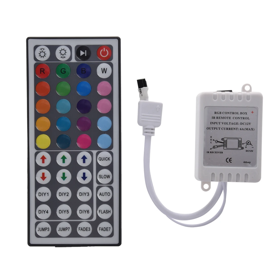 New 44Key ИК пульт дистанционного управления для RGB 5050 светодиодные ленты|Контролеры