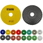 Гибкий Мокрый алмазный шлифовальный диск DT-DIATOOL 1 шт., полировальные диски для гранита, мрамора, бетона, камня, 4 дюйма100 мм, шлифовальный диск