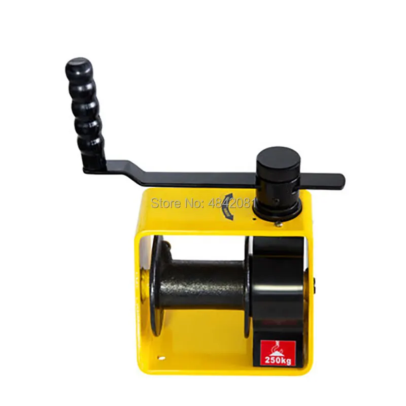 250kg/500kg/1Ton/2Ton Cheap Manual winch Boat truck auto self-locking without wire rope