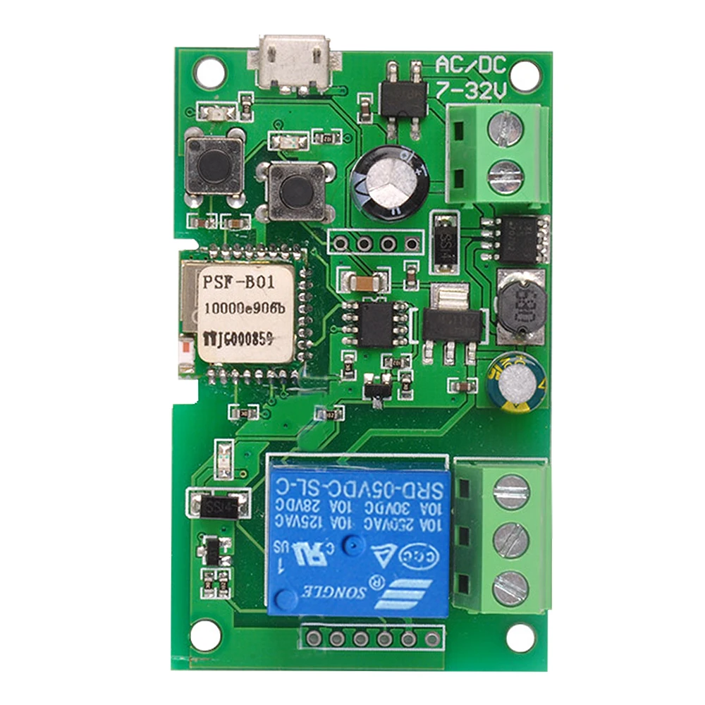 

3PCS DC5V Switch Module Compatible Relay Module Phone APP Remote Control Timer Switch Access Control System Inching/Self-Locking