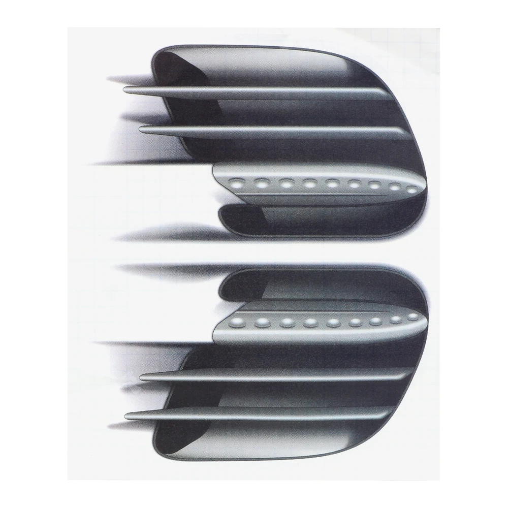 Искусственные боковые вентиляционные отверстия из ПВХ украшение для автомобиля