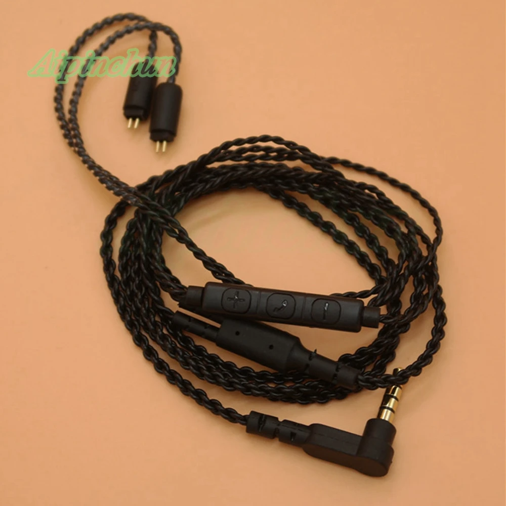 

Upgraded Earphone Cable 0.75mm Pins Jack Replacement for ZS3 ZS4 ZS5 ZS6 ZST ED12 ES3 ZS10 for TF10 TF15 5PRO SF3 SF5