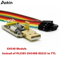 ch340 module instead of pl2303 ch340g rs232 to ttl module upgrade usb to serial port in nine brush plate for arduino diy kit