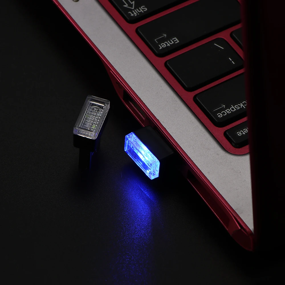 USB светсветильник льник Powstro светодиодная лампа для создания атмосферы у сигарет