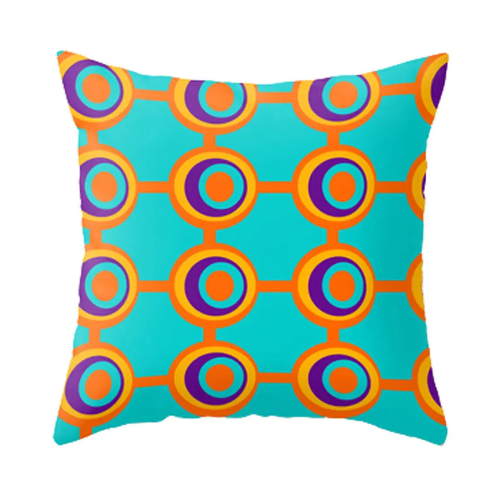 Современная Бирюзовая подушка| |