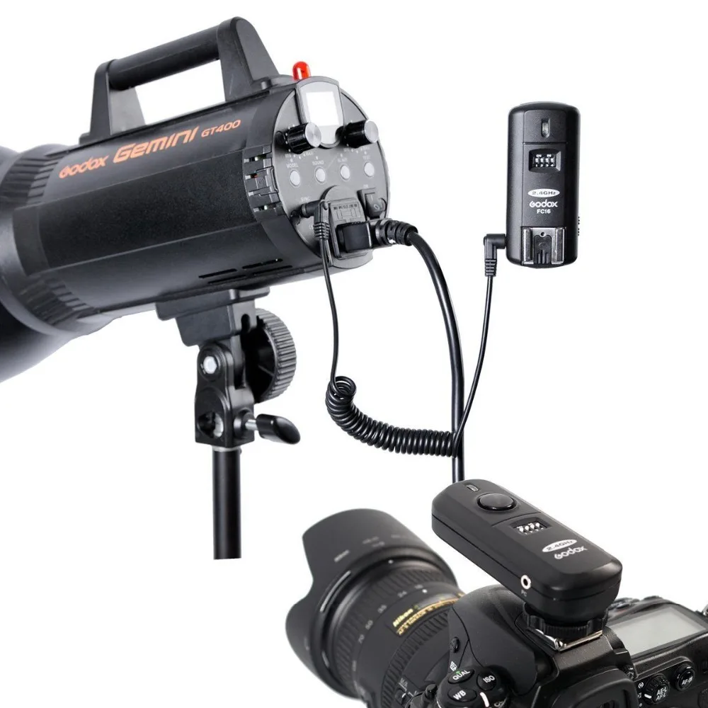 Godox FC 16 2 шт. приемник каналов 4G Беспроводная студийная камера Speedlite Flash Trigger Studio для
