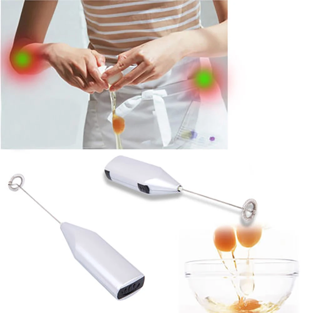 1pc Mini Non-stick Milk Drink Coffee Mixer Electric Egg Beater Practical Kitchen Cooking Tool | Дом и сад