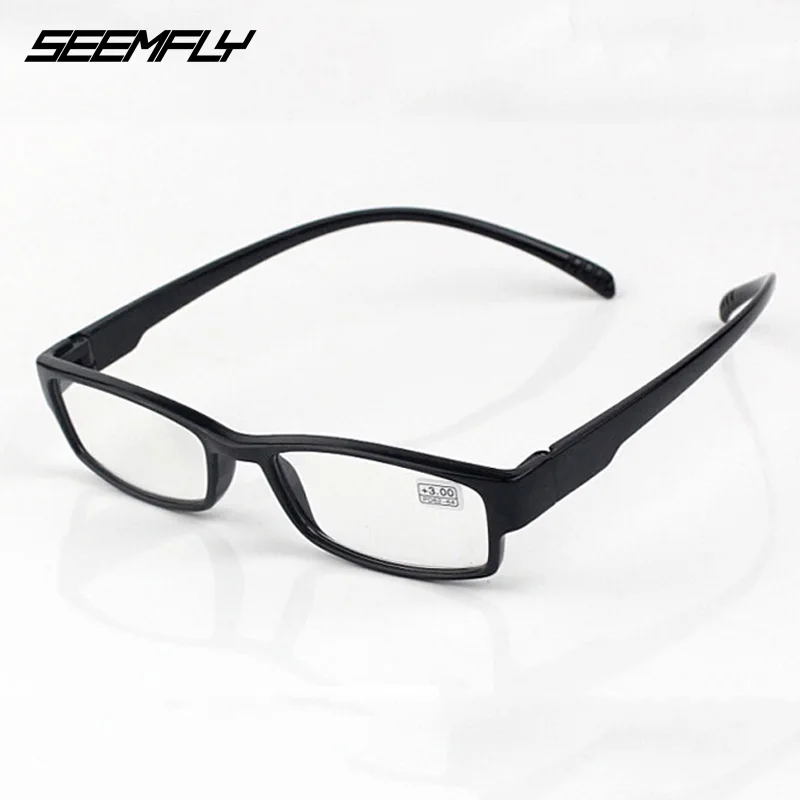 

Seemfly Reading Glasses Men Women Ultralight Full Frame Clear Lens Hyperopia Presbyopia Eyeglasses Optical Spectacle Eyewear New