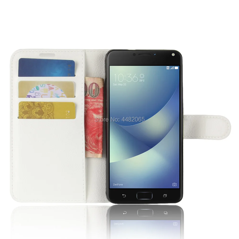 Чехол для Asus Zenfone 4 Max ZC520KL роскошная задняя крышка из искусственной кожи чехол