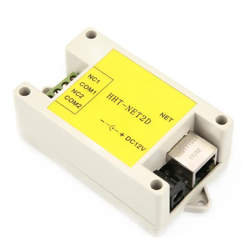 Новый 2 канальный сетевой релейный модуль Ethernet DC12 в Интернет Watchdog высокое