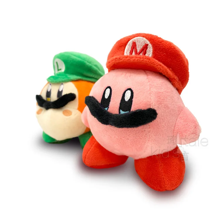Фигурки Kirby 15 см плюшевая игрушка Подлинная фигурка Супер Марио звезда мягкая