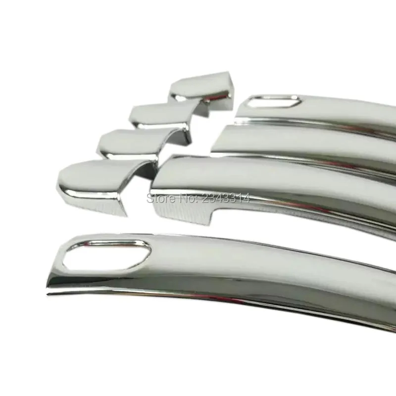 For Tiguan 2010 2011 2012 2013 2014 2015 ABS Door Bumper Lamp Handle Gripper Hand Trims Cover Sticker Car Accessory | Автомобили и