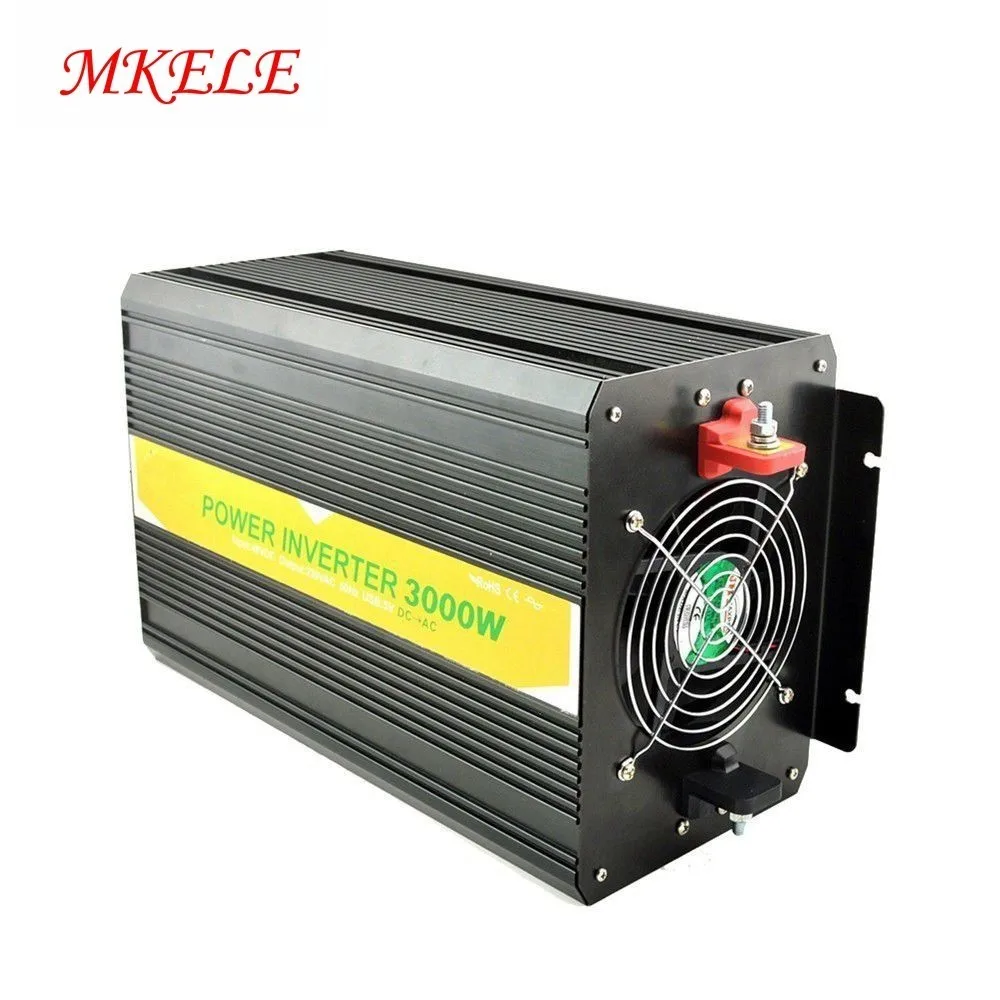 Фото MKP3000 241 мощность Чистая синусоида Инвертор 24v 120v 3000w 24VDC к 110VAC решетки Солнечной MKP3000 241 мощность Чистая синусоида Инвертор 24v 120v 3000w 24VDC к 110VAC решетки Солнечной